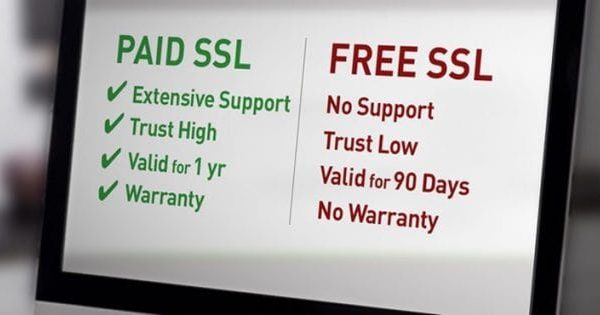 مشکلات گواهینامه های SSL رایگان